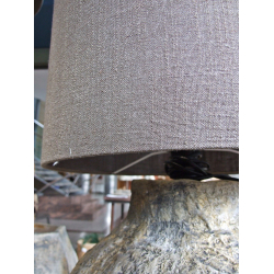 Lampa podłogowa / Stołowa z surowej ceramicki 136cm